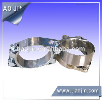 high quality double bolt pipe hold clamp